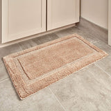 Alfombra de baño Beige 34" x 21"