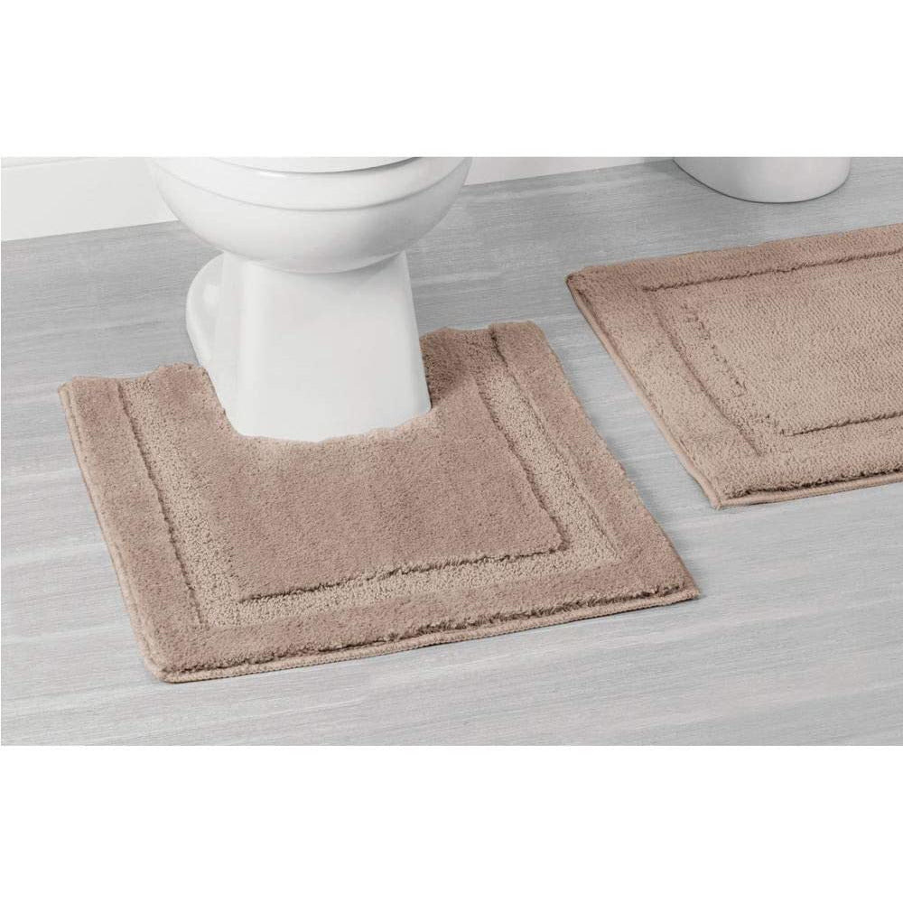 Alfombra de baño Beige 34" x 21"