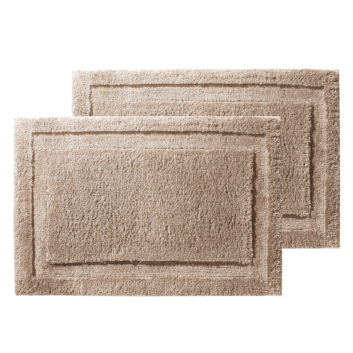 Alfombra de baño Beige 34" x 21"