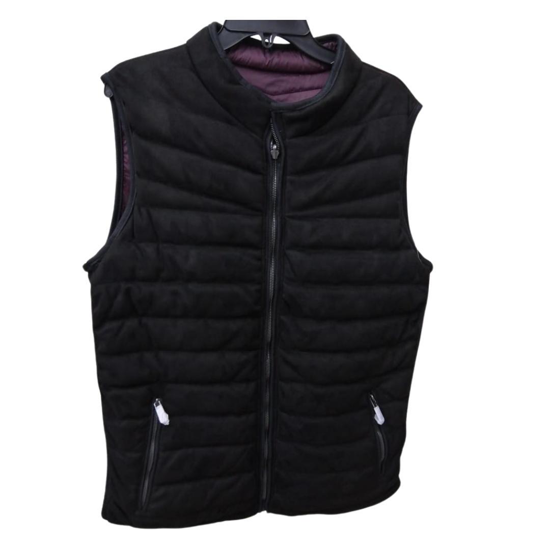 Chaqueta sin mangas Negra/Morada