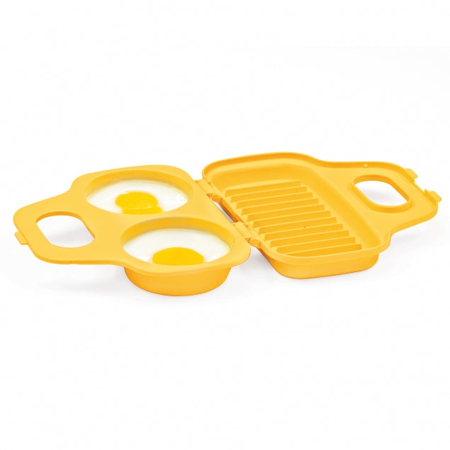 MICROWAVE EGG POACHER