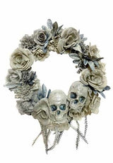 Corona de calavera de 18"