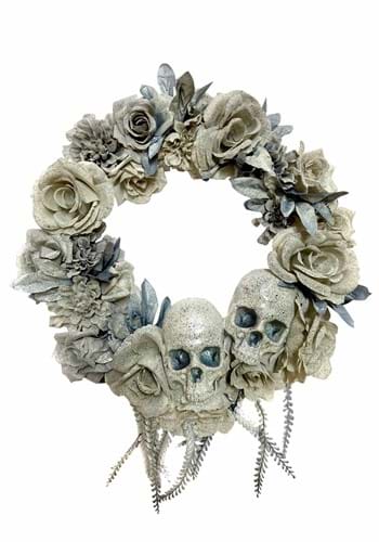 Corona de calavera de 18"