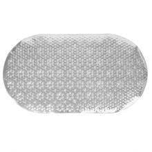 Alfombrilla de baño antideslizante Bubble Transparente 68 x 37 cm