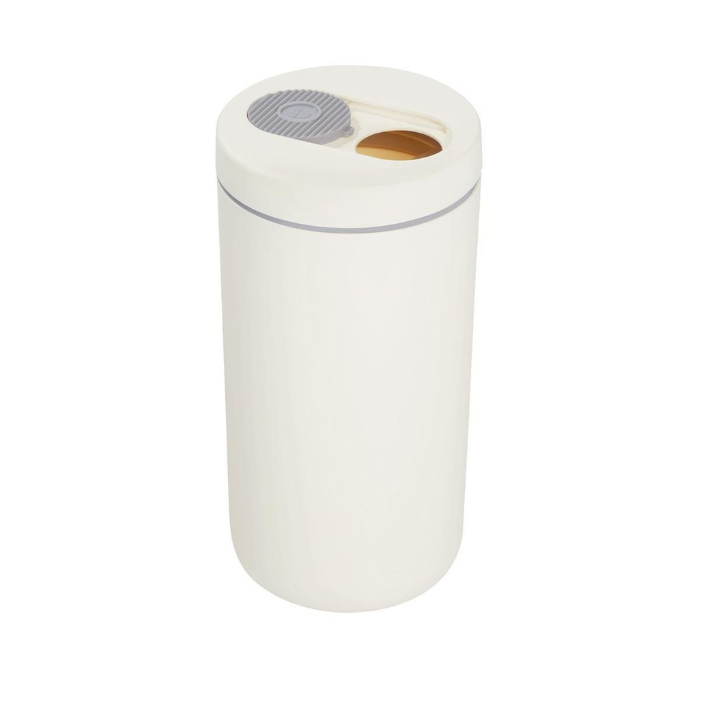Dispensador de toallitas de coco y acentos grises