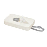 Wipes To-Go Clutch Coconut with Gray Accents