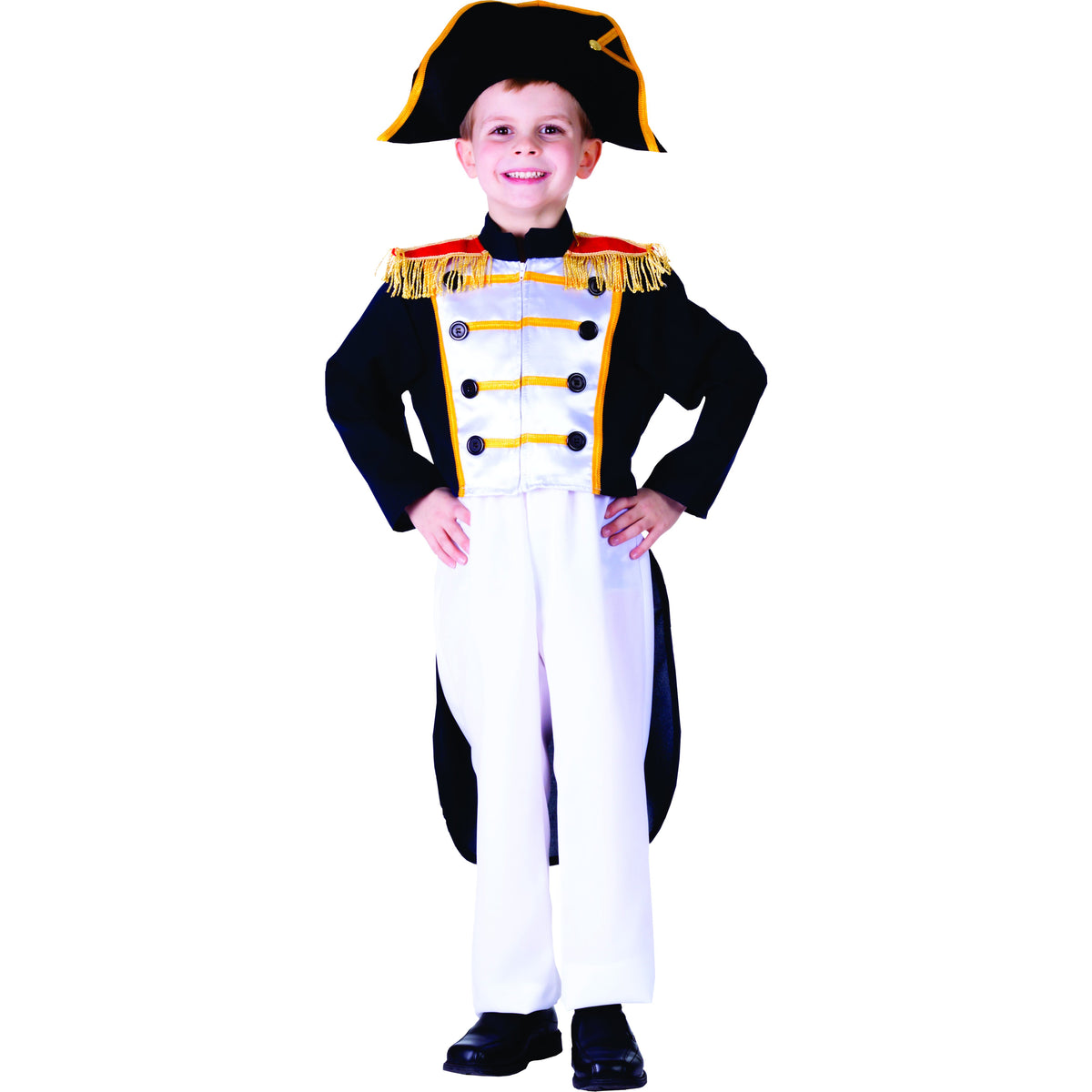 DISFRAZ DE NIÑO GENERAL COLONIAL