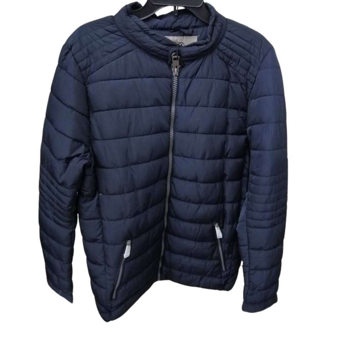 Chaqueta de manga larga azul marino