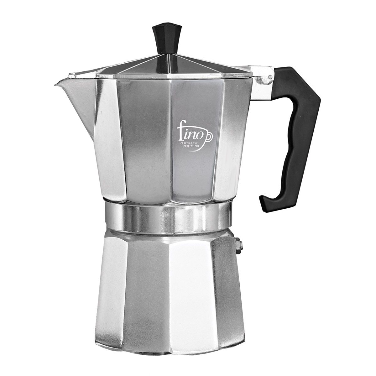 Cafetera de espresso para estufa Fino, 6 tazas