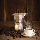 Cafetera de espresso para estufa Fino, 6 tazas