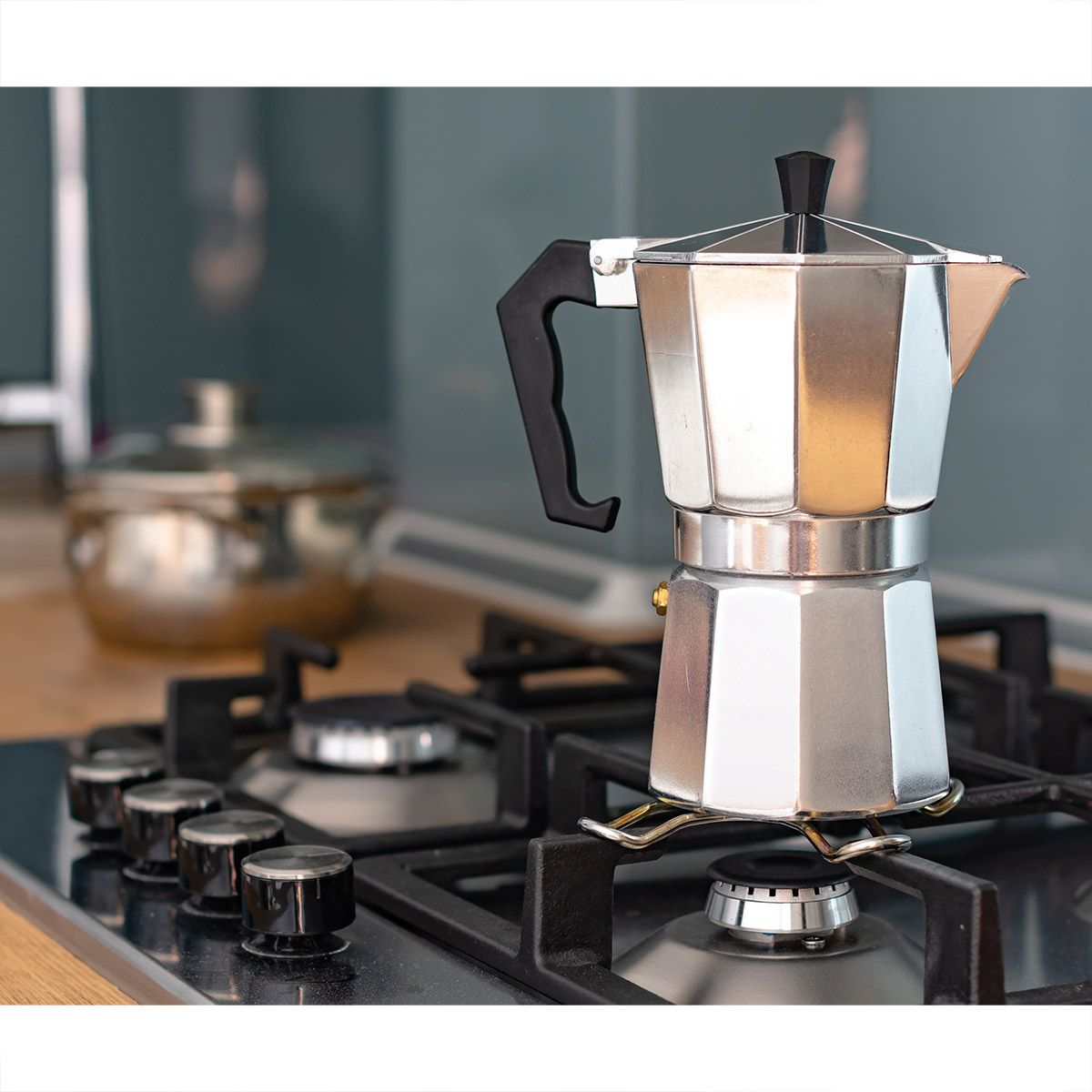 Cafetera de espresso para estufa Fino, 6 tazas