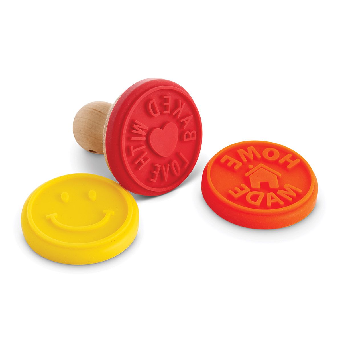 Baking Cookie Stamps Trio, Set of 3