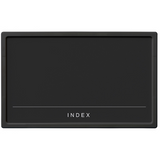 Label Holder M Set of 2 Black