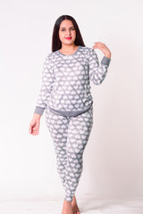 Conjunto de pijama Power Nap Gris