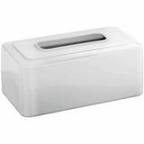 Caja de pañuelos blanca