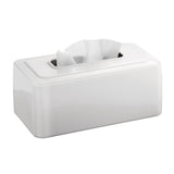 Caja de pañuelos blanca