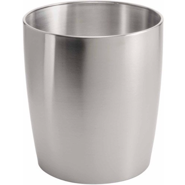 Cesto de basura de acero inoxidable