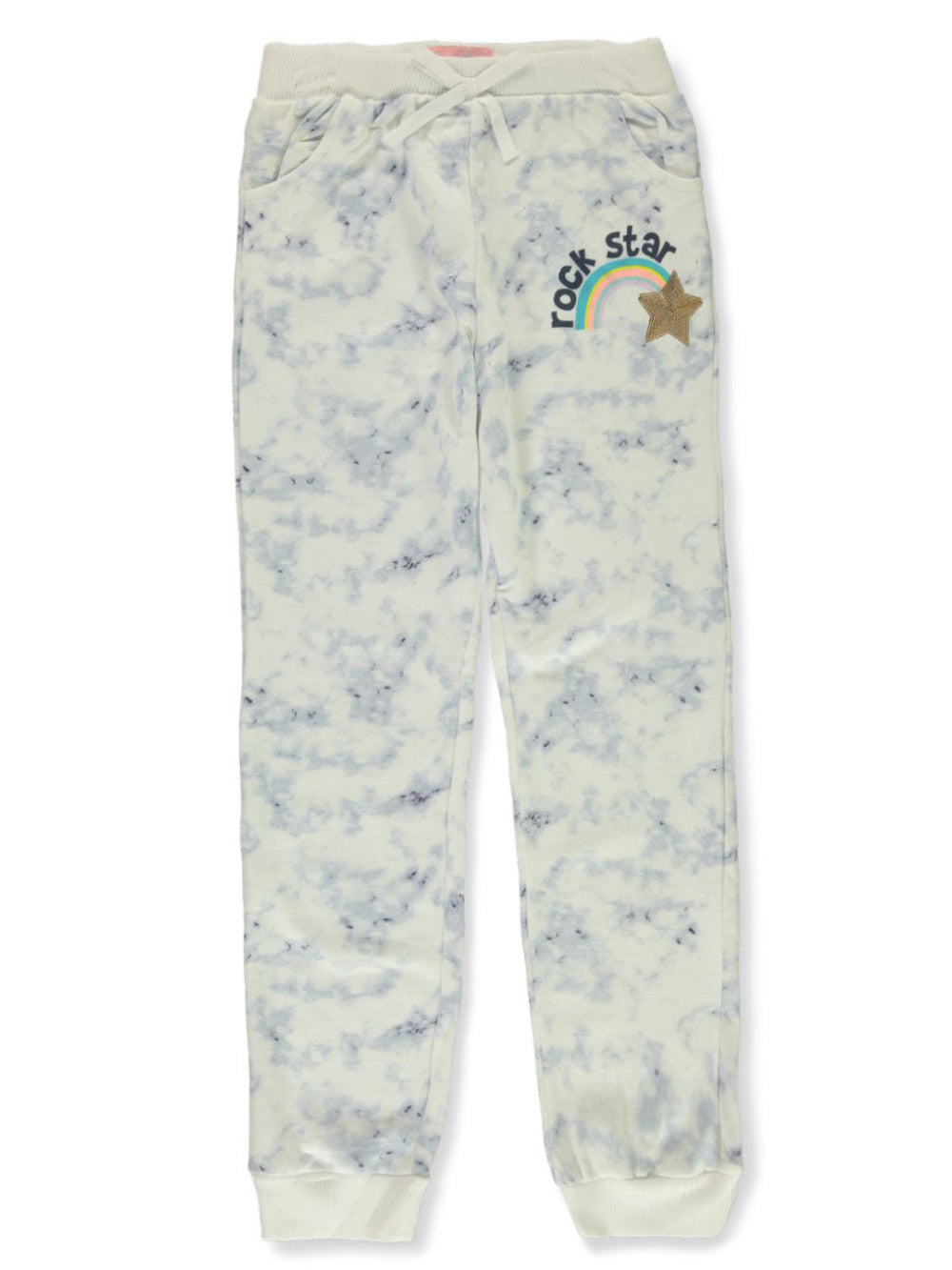 Pantalones de chándal de dos unidades con mensaje positivo