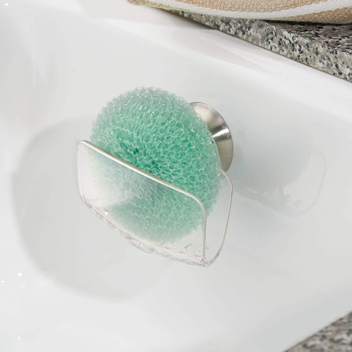 Clear/Brushed SS Forma 2 Power Lock Sink Cradle