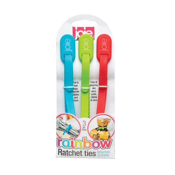 Joie Ratchet Bag Ties Juego de 3