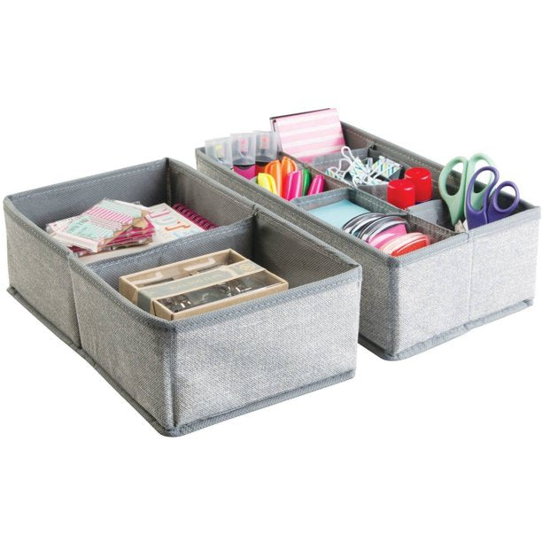 Aldo Drawer Organizer 10s (Set of 2) Gray