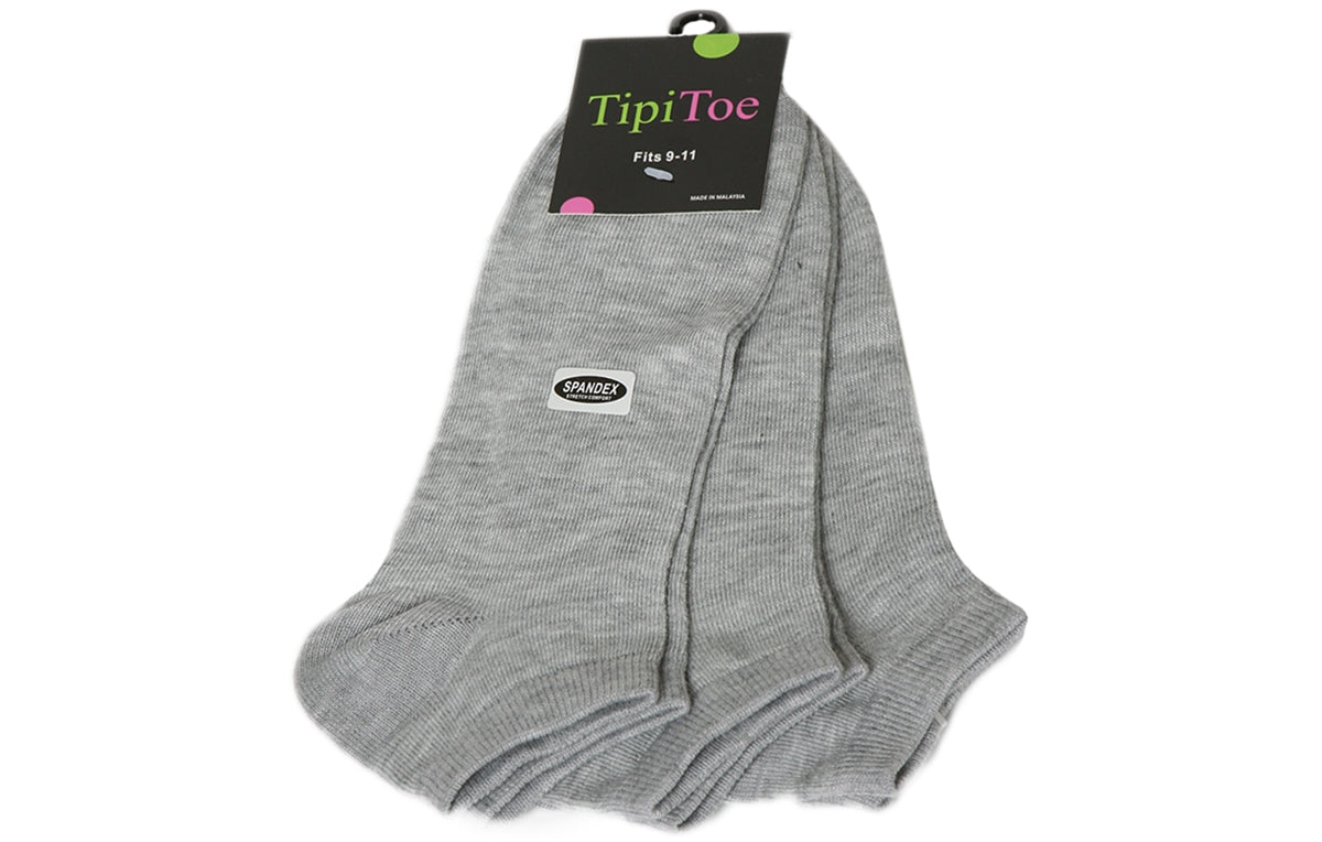 Women's 3 Pair  Socks Grey