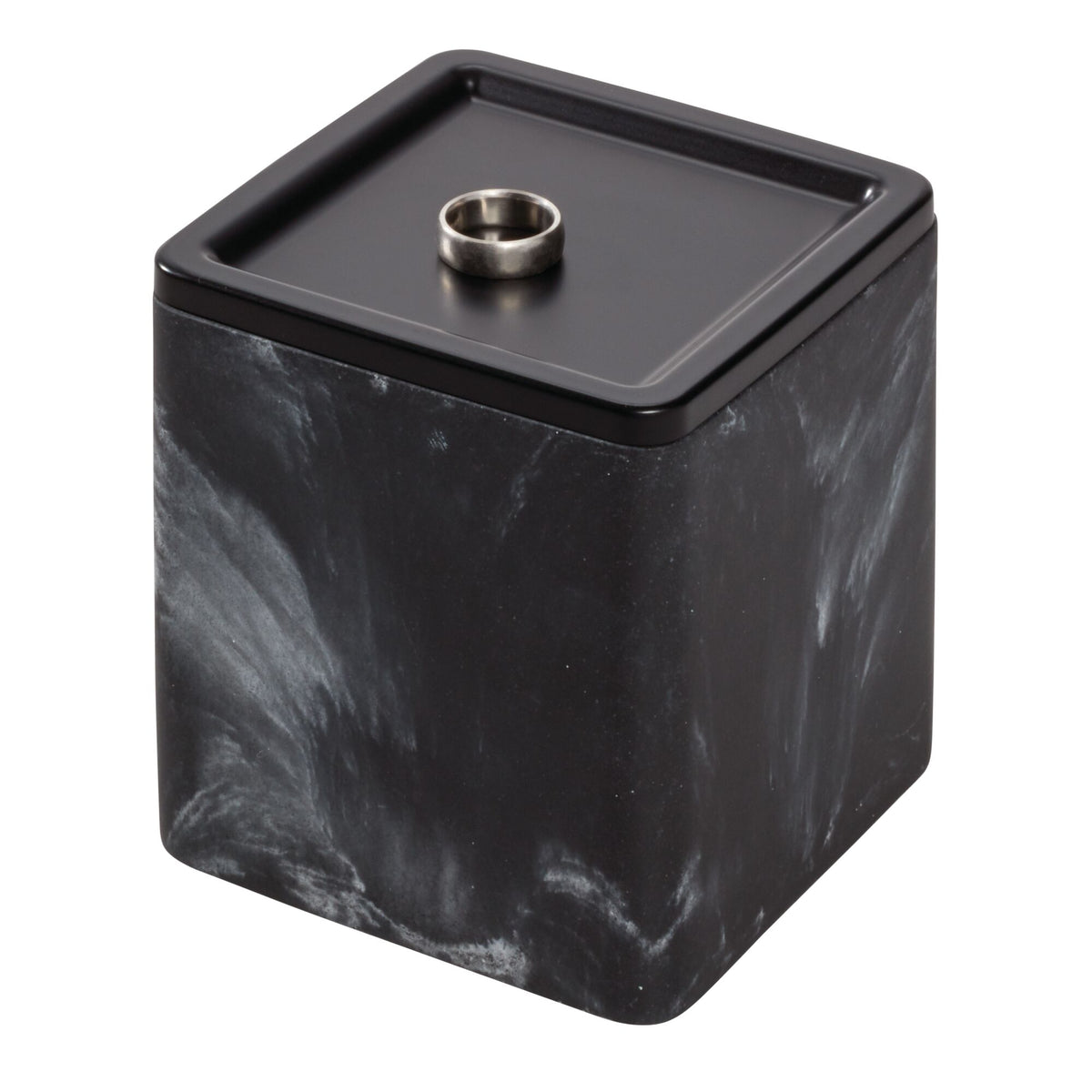 Frasco de mármol negro