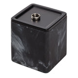 Frasco de mármol negro