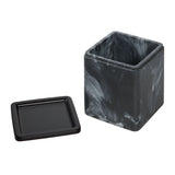 Frasco de mármol negro