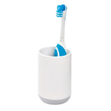 White toothbrush holder