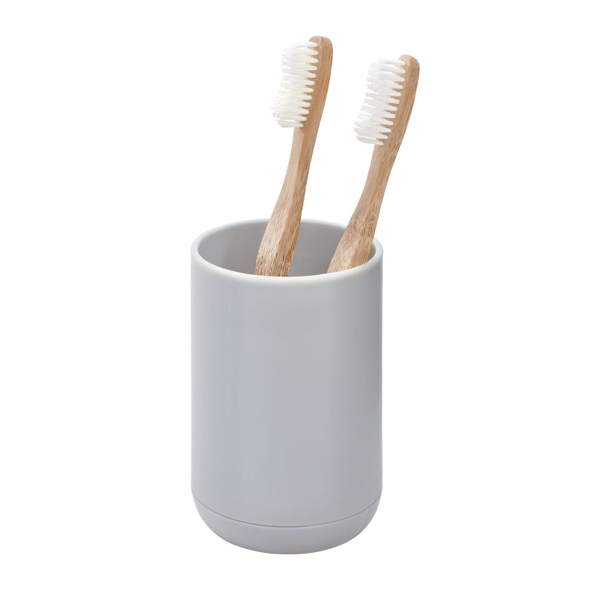 Soporte para cepillos de dientes 6" x 3.3" x 3.2" Gris