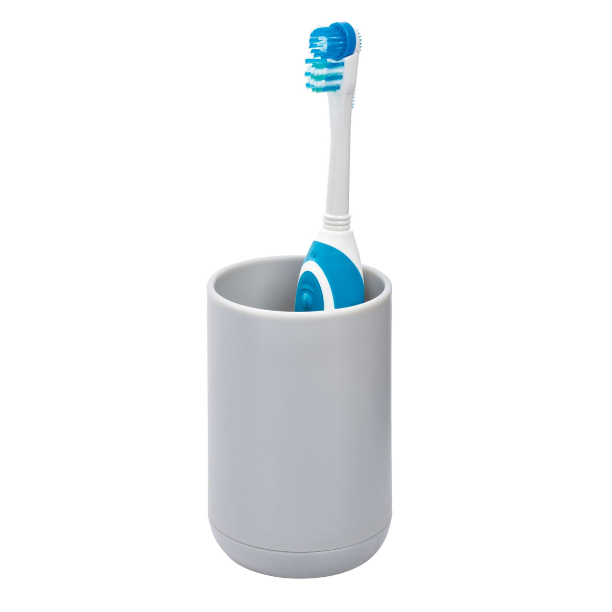Soporte para cepillos de dientes 6" x 3.3" x 3.2" Gris