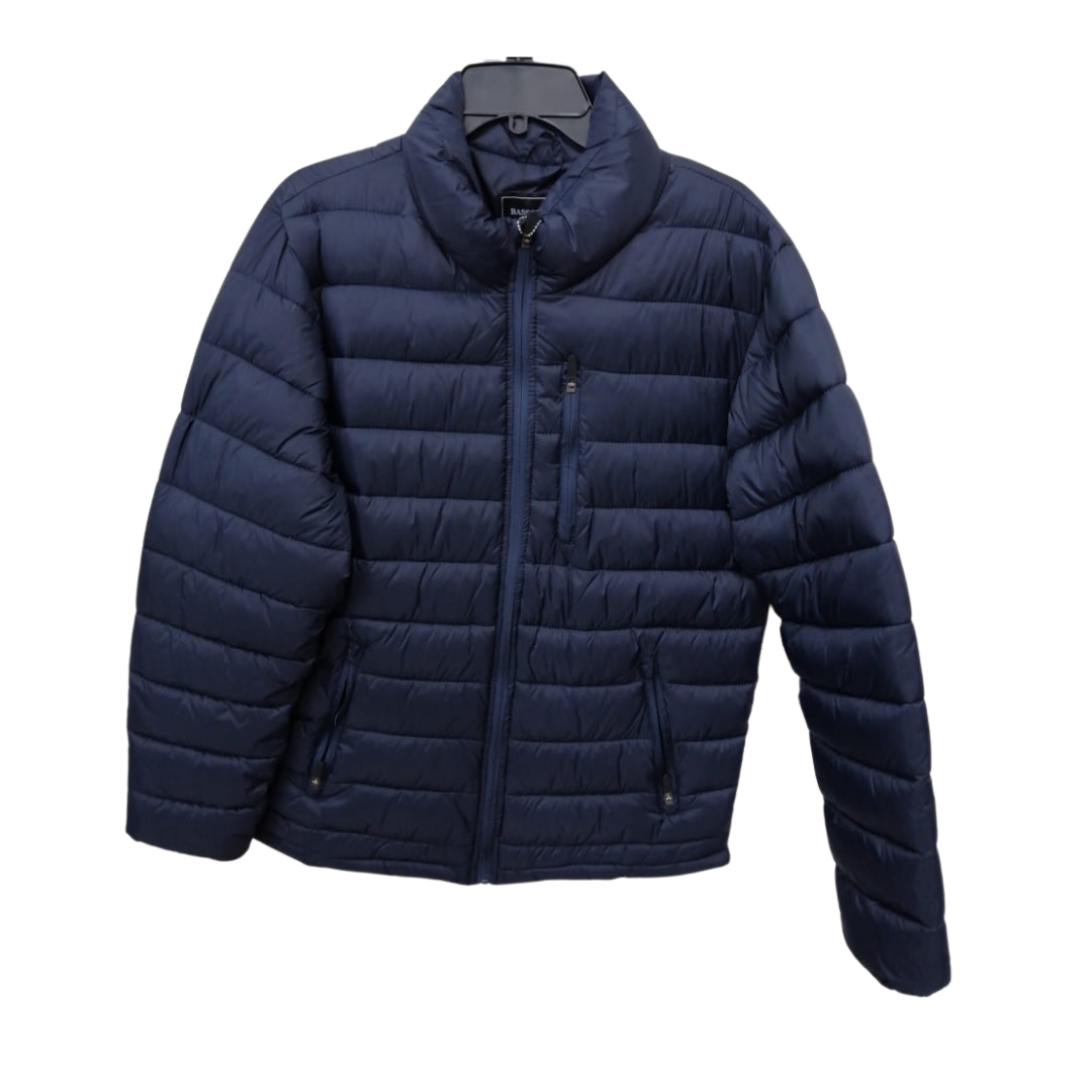 Chaqueta de invierno, manga larga, azul marino