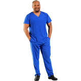 UNIFORME STRECH AZUL REY - AZUL ELÉCTRICO