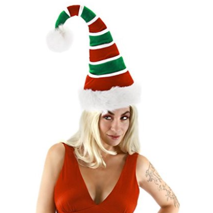 RIDGED SANTA PLUSH HAT