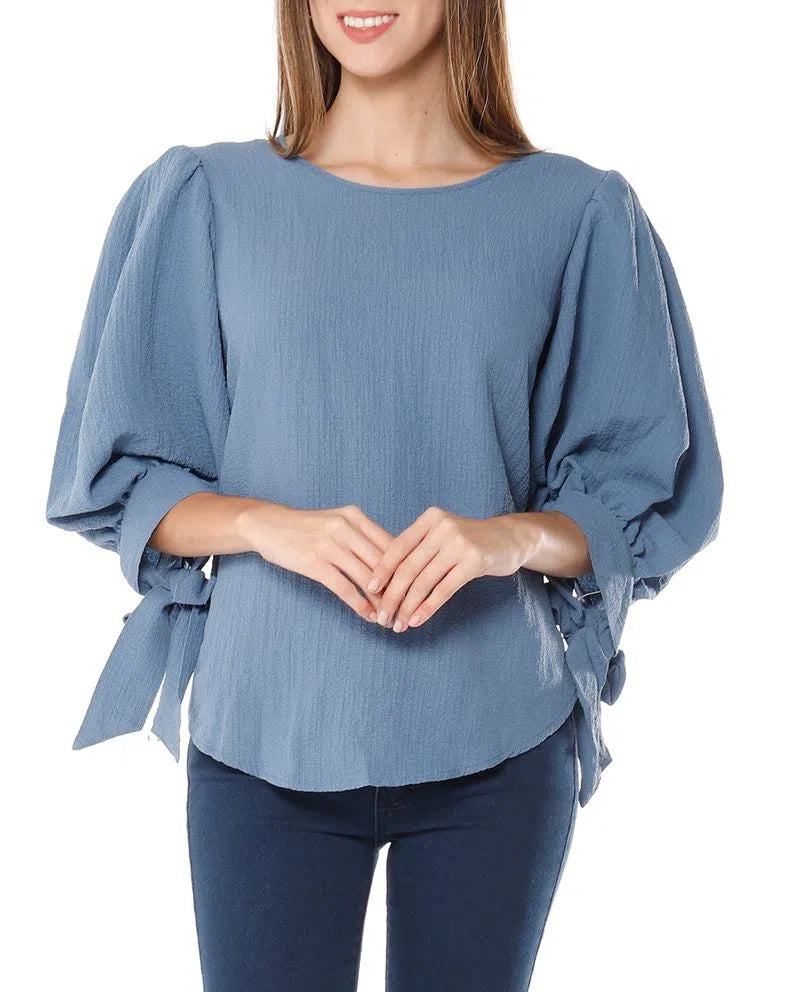 Blusa azul Copenhague - Zac & Rachel