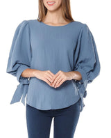 Blusa azul Copenhague - Zac & Rachel
