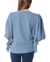 Blusa azul Copenhague - Zac & Rachel