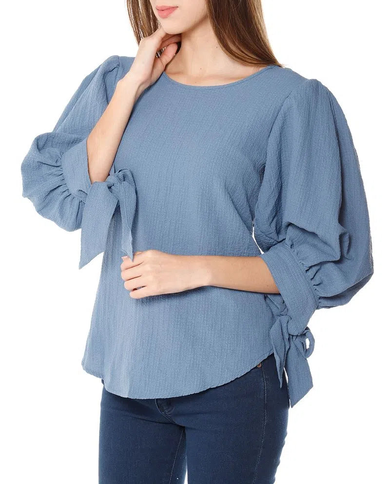 Blusa azul Copenhague - Zac & Rachel