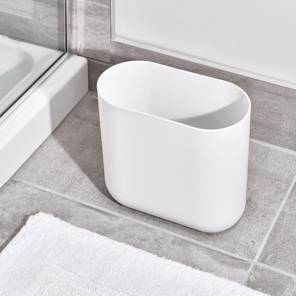 PAPELERA DELGADA CADE BLANCA