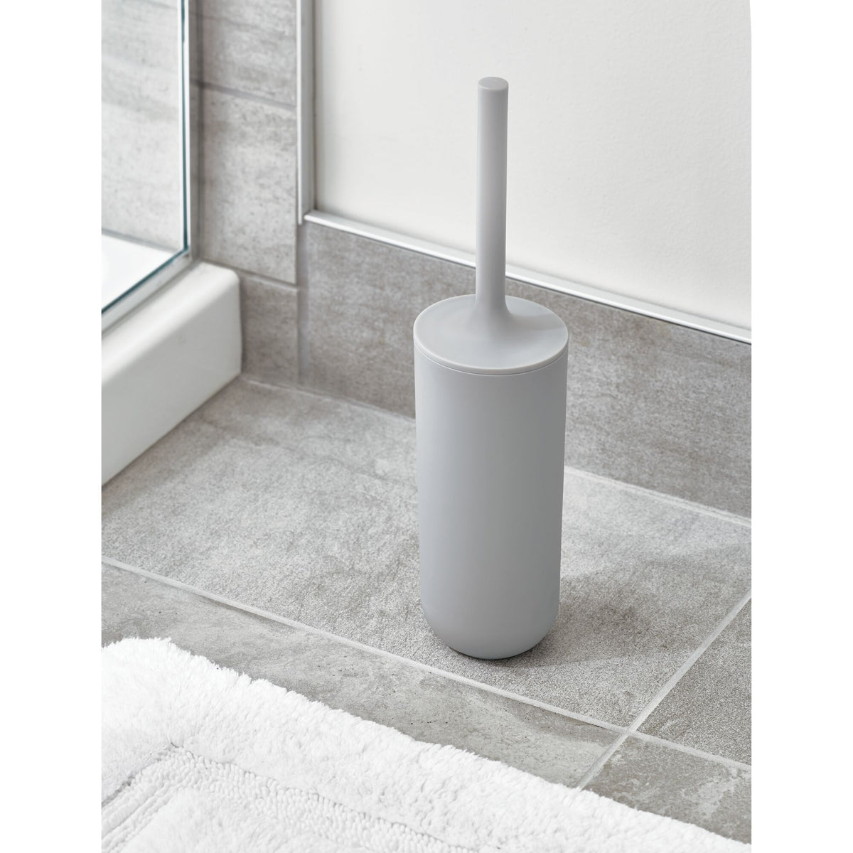 Cepillo de cuenco gris 17.4" x 5.5" x 3.8"