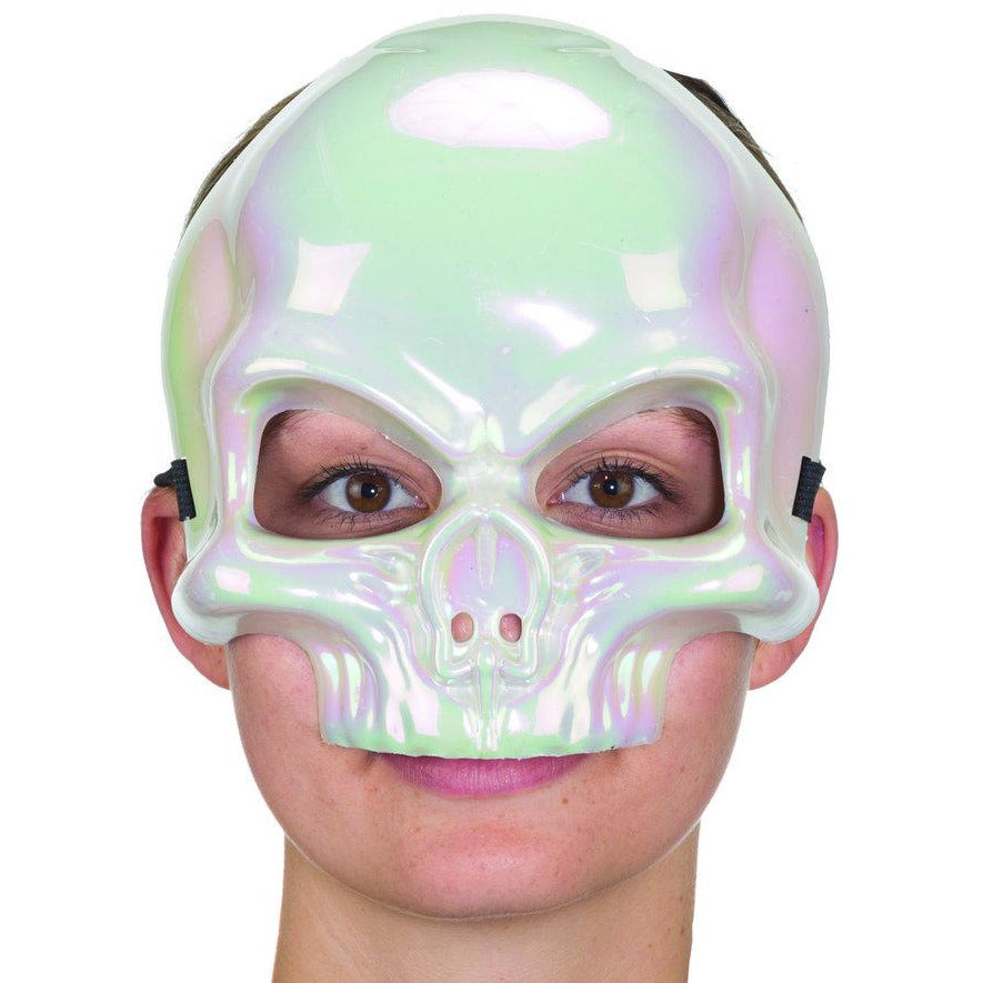 MÁSCARA DE CALAVERA IRIDISCENTE