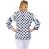 Blusa Negra/Blanca - Ruby Rd