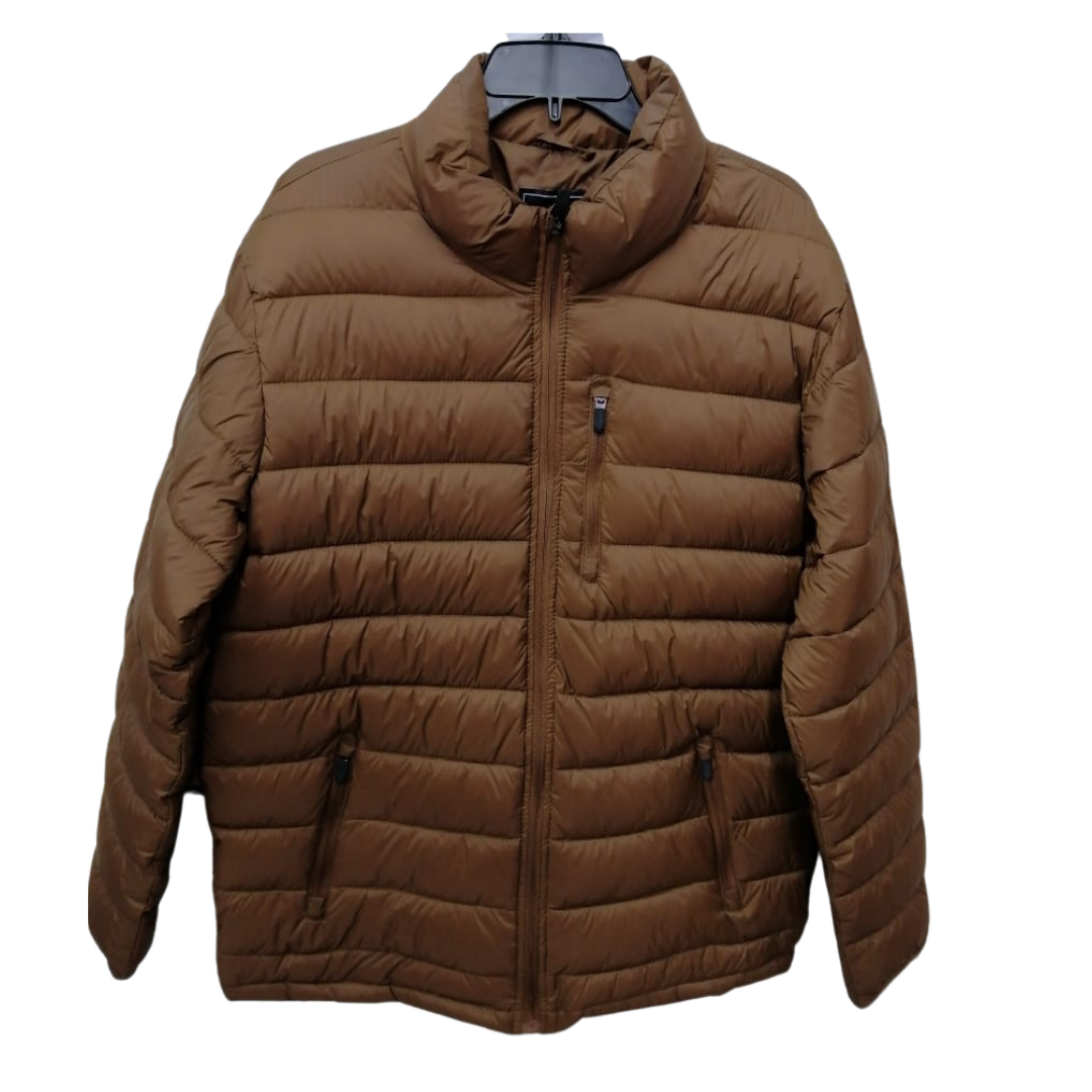 Chaqueta de invierno, manga larga, color marrón