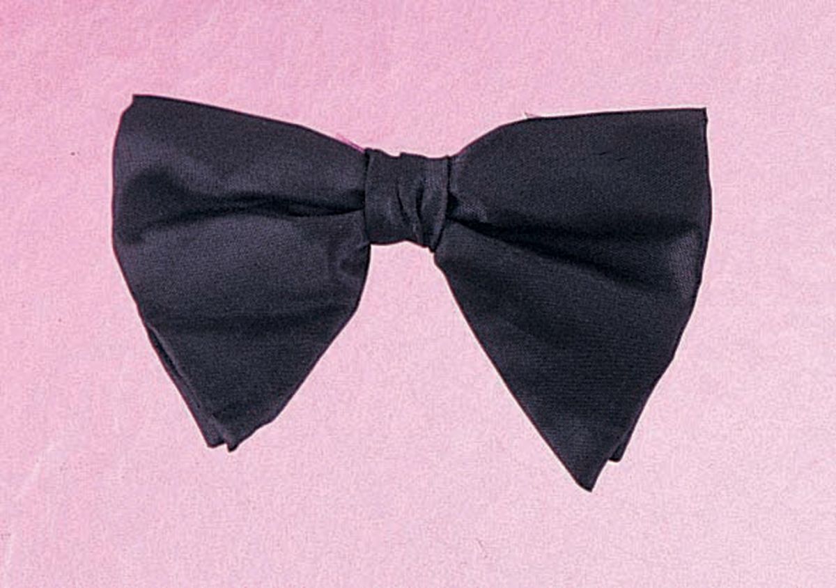 CORBATA DE MOÑO NEGRA FORMAL