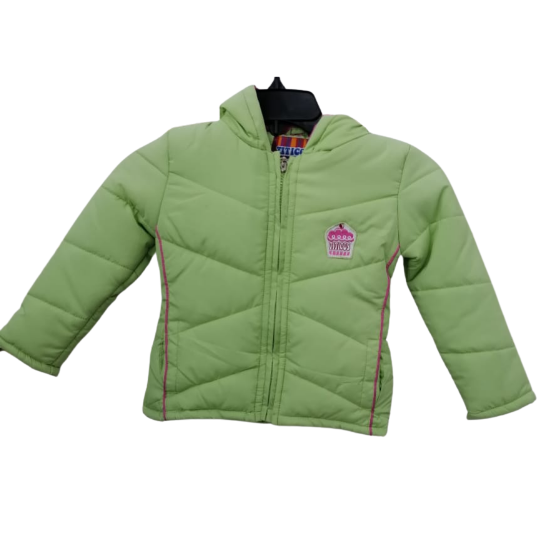Chaqueta Verde de Niña