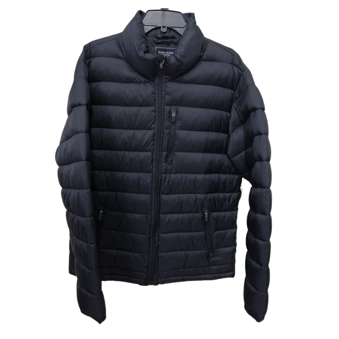 Chaqueta de invierno, manga larga, negra