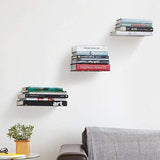 Conceal Grande Invisible Book Shelf White