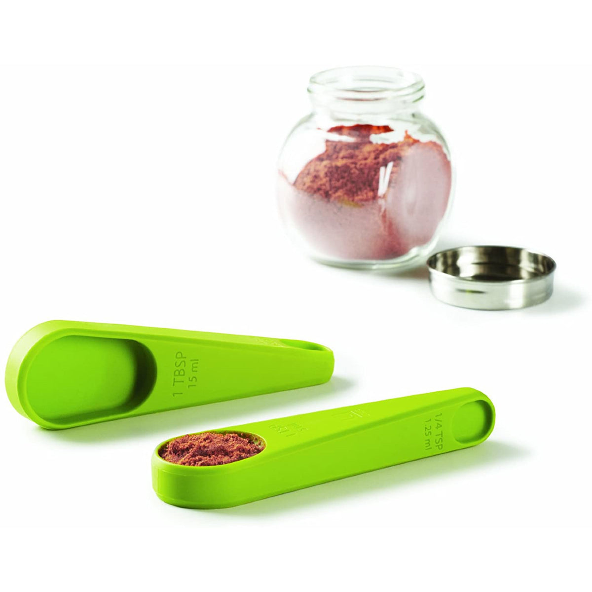 Cuchara medidora Dash 4 en 1 verde