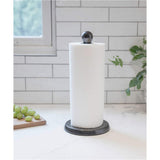 SOPORTE DE PAPEL DE COCINA TUG DE METAL NEGRO